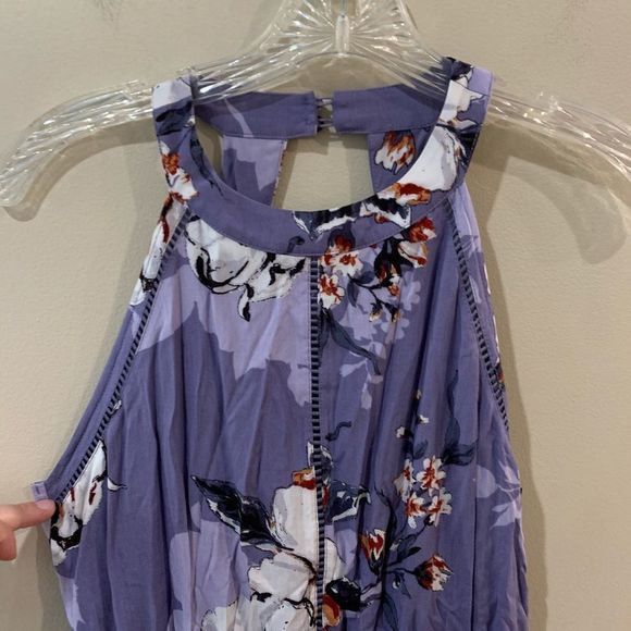 Altar’d State Purple Floral Huelva Maxi Small - Picture 5 of 10